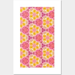 Spring flower pattern Posters and Art